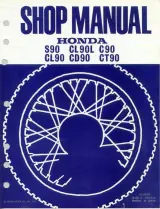 Honda 90 Series S90, CL90, CD90, C90, CT90 Shop Manual, 1977–Onwards (P/N 6220003) – preview page 1