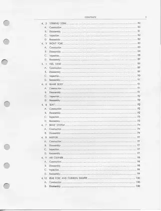 Honda 90 Series Motorcycle Shop Manual (S90, CL90, CD90, C90, CT90) Preview image 5