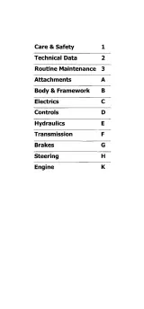JCB 2D, 2DS, 3, 3C, 3CS, 3D, 700 Excavator Loader 1970–1982 Workshop Service Manual – preview page 2