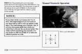 Chevrolet Cavalier Coupe, Sedan, and Convertible Owner's Manual 1998 (P/N 10296279 B) – preview page 6