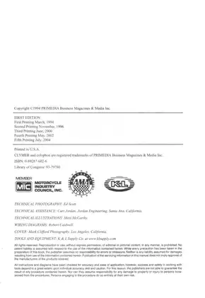 1990-1994 Suzuki DR350 service manual Preview image 3