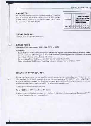 Suzuki DR750SJ Service Manual ('88 Model) Preview image 3