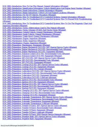 1996-2002 Toyota 4Runner manual Preview image 1