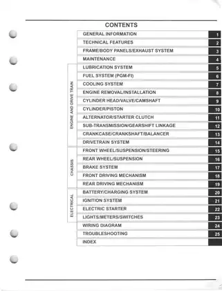 2006-2012 Honda Rincon 680, TRX680FA/TRX680FGA ATV service manual Preview image 5