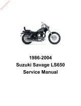 Suzuki Savage LS650 Service & Repair Manual, 1986–2004 – preview page 1