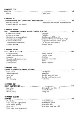 1986-2004 Suzuki LS650 Savage service manual Preview image 4