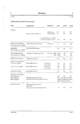 JCB 3CX, 4CX backhoe loader manual Preview image 5