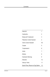 1997–2003 JCB 505-19; 505-22, 506-36, 506B, 508-40, 510-40 Telescopic Handler Service Manual (P/N 9803/3600U) – preview page 2
