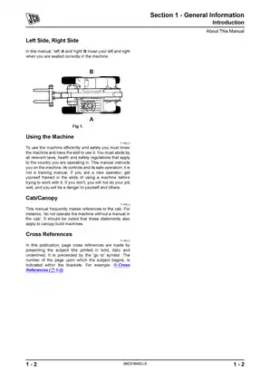 JCB 506C, 506C, HL 508C Telescopic Handler service manual Preview image 3