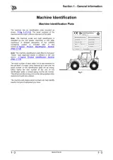 JCB 531-70, 535-95, 536-60, 541-70 Telehandler Service Manual (P/N 9803/3730–08) – preview page 4