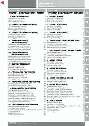2006-2009 onwards Ducati 999, 999S service manual Preview image 5