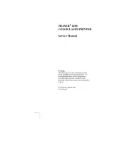 2002 Xerox Phaser 6200/6200B/6200N/6200DP/6200DX Service Manual (P/N 071-0784-00) – preview page 2