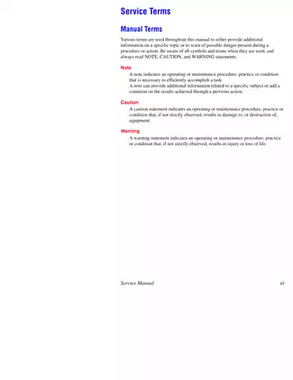 Xerox Phaser 7750 Color Laser Printer Service Manual Preview image 5