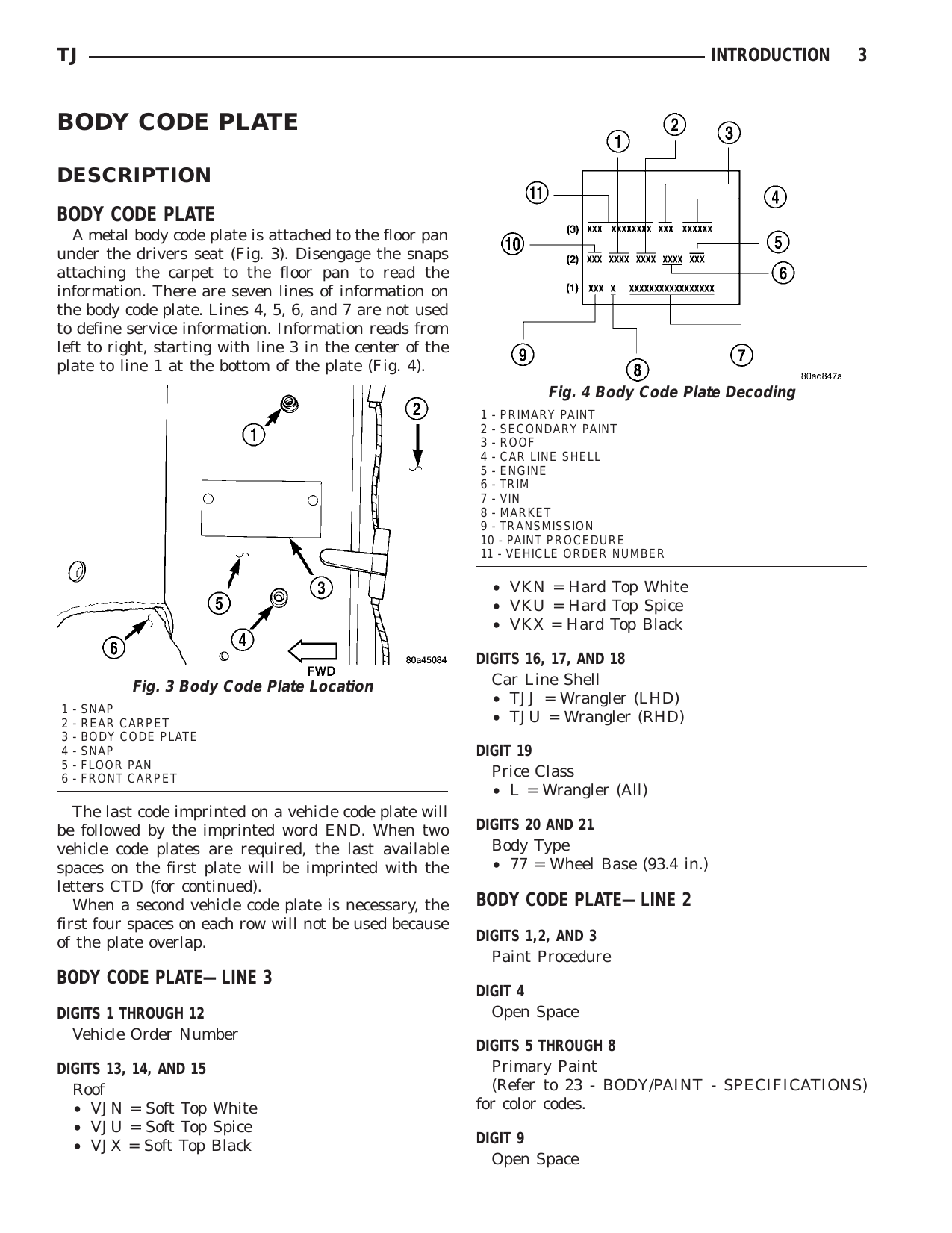 2003 Jeep Wrangler shop manual Preview image 4