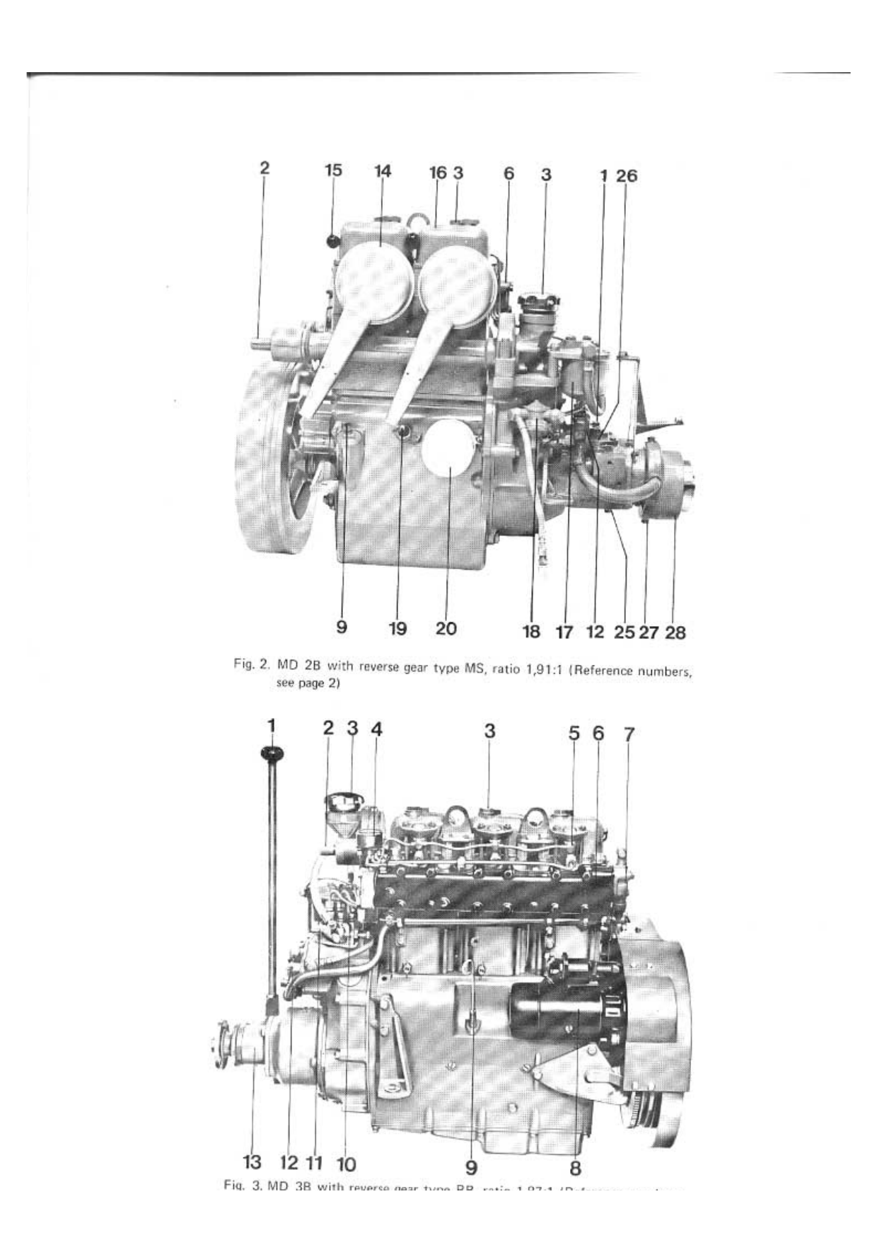 Volvo Penta MD1B, MD2B, MD3B marine diesel engine workshop manual Preview image 5