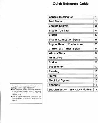1993-2001 Kawasaki Ninja ZX-11 service manual Preview image 3