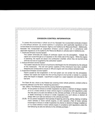 1993-2001 Kawasaki Ninja ZX-11 service manual Preview image 5