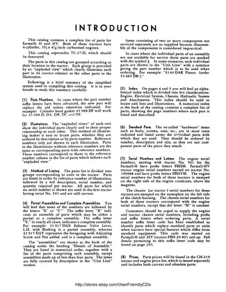 McCormick Farmall H & HV Tractors Parts Catalog (TC-27D) Preview image 2