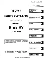 McCormick Farmall H / HV Tractors Parts Catalog (P/N TC-27D) – preview page 3