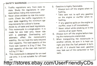 1979-1992 Yamaha QT50, MA50 Yamahopper owners, service manual Preview image 3