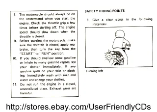 1979-1992 Yamaha QT50, MA50 Yamahopper owners, service manual Preview image 4