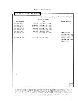 Beechcraft Model 35 Illustrated Parts Catalog - Comprehensive Guide Preview image 3