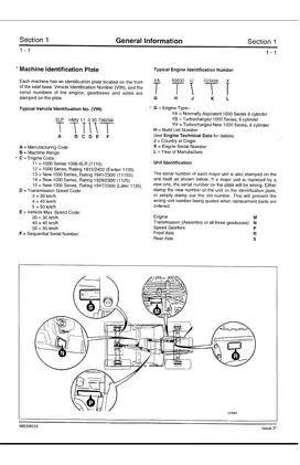 JCB 1115, 1115S, 1125, 1135 Fastrac service manual Preview image 5