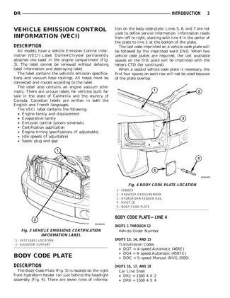 2002 Dodge RAM 1500 shop manual Preview image 4