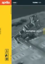 Aprilia Tuono 1000 2005–2009 OEM Workshop & Repair Manual (P/N 1306 5 / 8104982 UK) – preview page 1