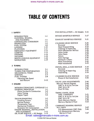 1964-1991 Mercruiser Stern Drive manual Preview image 2