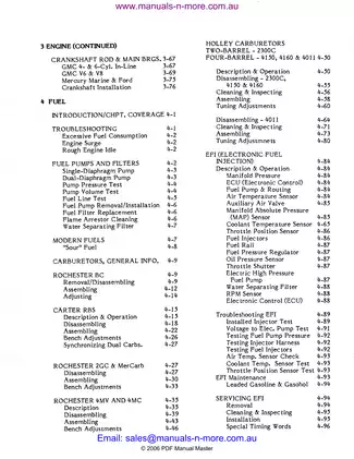 Comprehensive Boat Maintenance & Repair Manual for Mercury Marine & GMC Engines Preview image 3