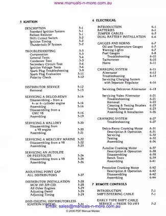 1964-1991 Mercruiser Stern Drive manual Preview image 4