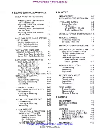 1964-1991 Mercruiser Stern Drive manual Preview image 5
