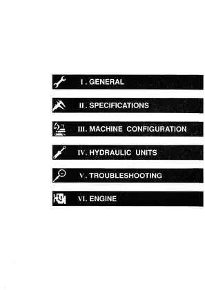 Takeuchi WL1-101E4 Compact Excavator Workshop Manual (2000) Preview image 3