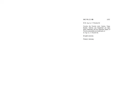 Porsche Owner's Manual for Enhanced Driving Experience