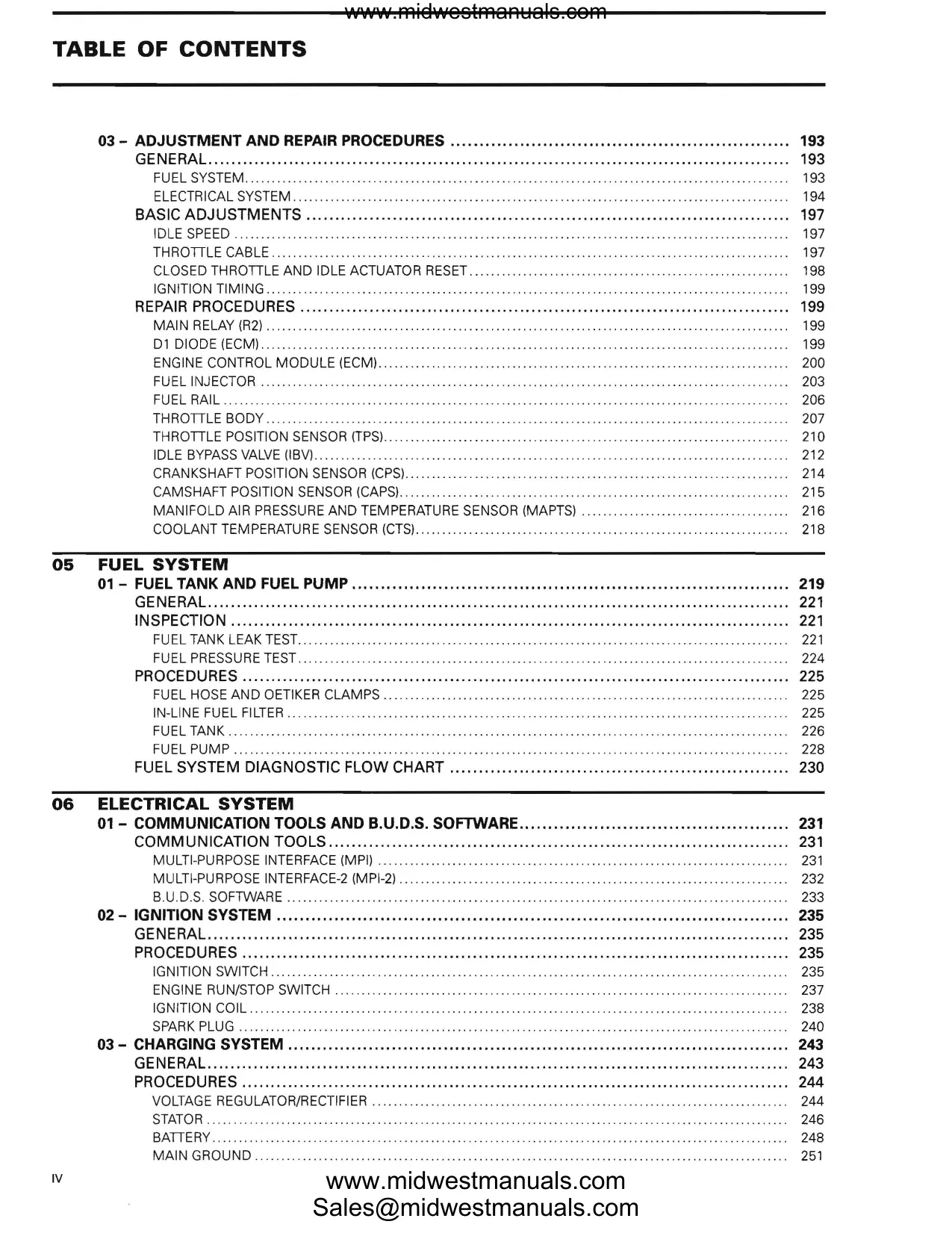 2008 Can-Am Outlander/Renegade Service Manual: Complete Guide for Models 500, 650, 800, and More Preview image 5