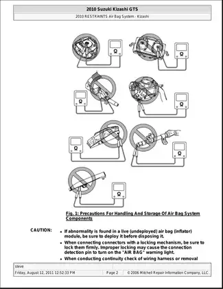 2010-2011 Suzuki Kizashi shop manual Preview image 2