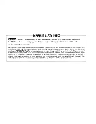 Honda ATC200X Shop Manual (1983 Model) Preview image 3