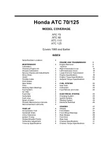 1970–1985 Honda ATC 70/90/110/125 Service Manual OEM – preview page 1