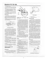 1970–1985 Honda ATC 70/90/110/125 Service Manual OEM – preview page 3