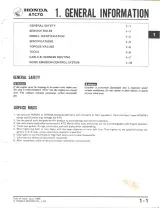 1985 Honda ATC70 Three-Wheeler Shop Manual (P/N 6195700) – preview page 5
