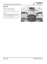 1985 Honda ATC70 Three-Wheeler Shop Manual (P/N 6195700) – preview page 7
