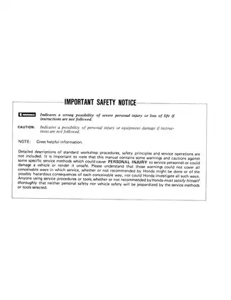 Comprehensive Shop Manual for Honda ATC200S (1985) Preview image 3