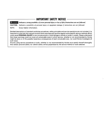 Honda ATC 350X Service Manual (1985) - Comprehensive Repair & Maintenance Guide Preview image 3