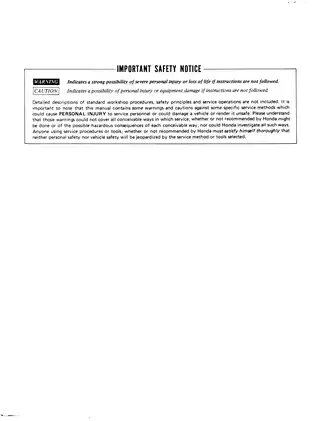 Honda ATC90 Shop Manual - Comprehensive Repair and Maintenance Guide Preview image 3