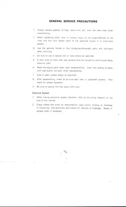 Honda ATC90 Shop Manual - Comprehensive Repair and Maintenance Guide Preview image 5