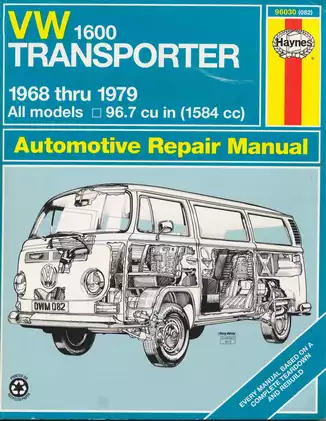 1973 VW Transporter 1600 Automotive Repair Manual - Expert Maintenance Guide