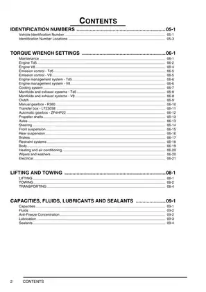Comprehensive Workshop Manual for Land Rover Discovery Series II (1999 MY Onwards) Preview image 5