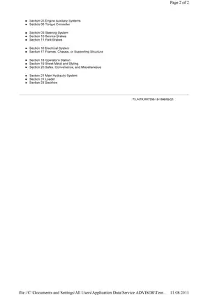 John Deere 310E backhoe loader technical manual Preview image 4