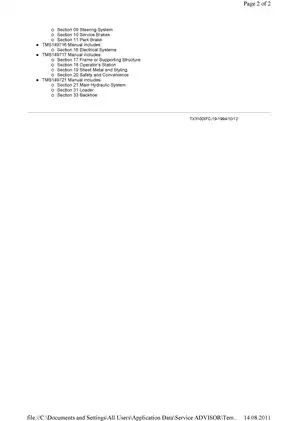 John Deere 300D, 310D, 315D backhoe loaders technical repair manual Preview image 4